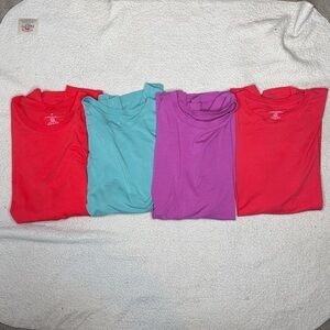 Set Of 4 Fabletics T-Shirt: Size Extra Large